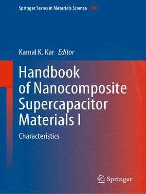 cover image of Handbook of Nanocomposite Supercapacitor Materials I